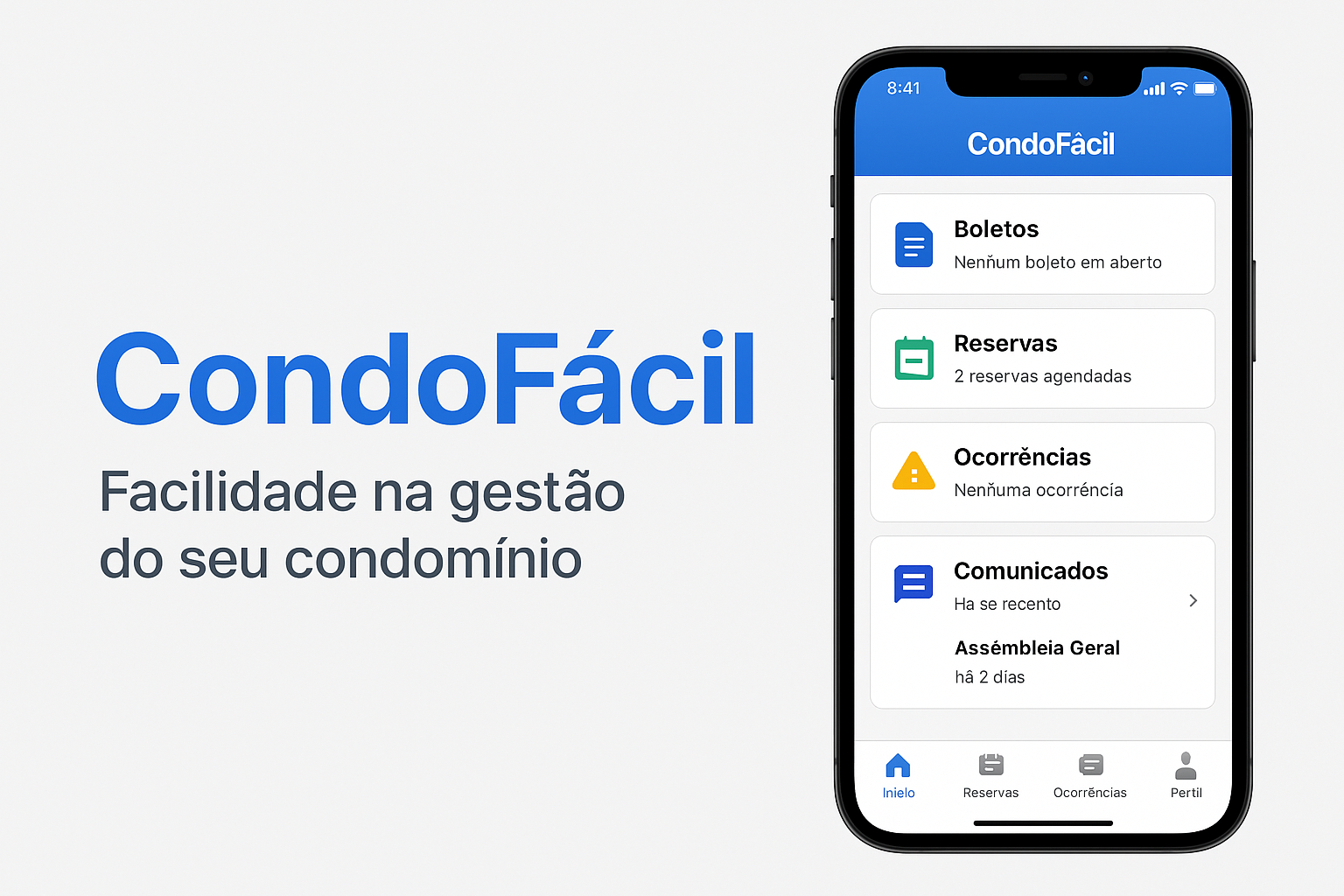 Dashboard do CondoFácil